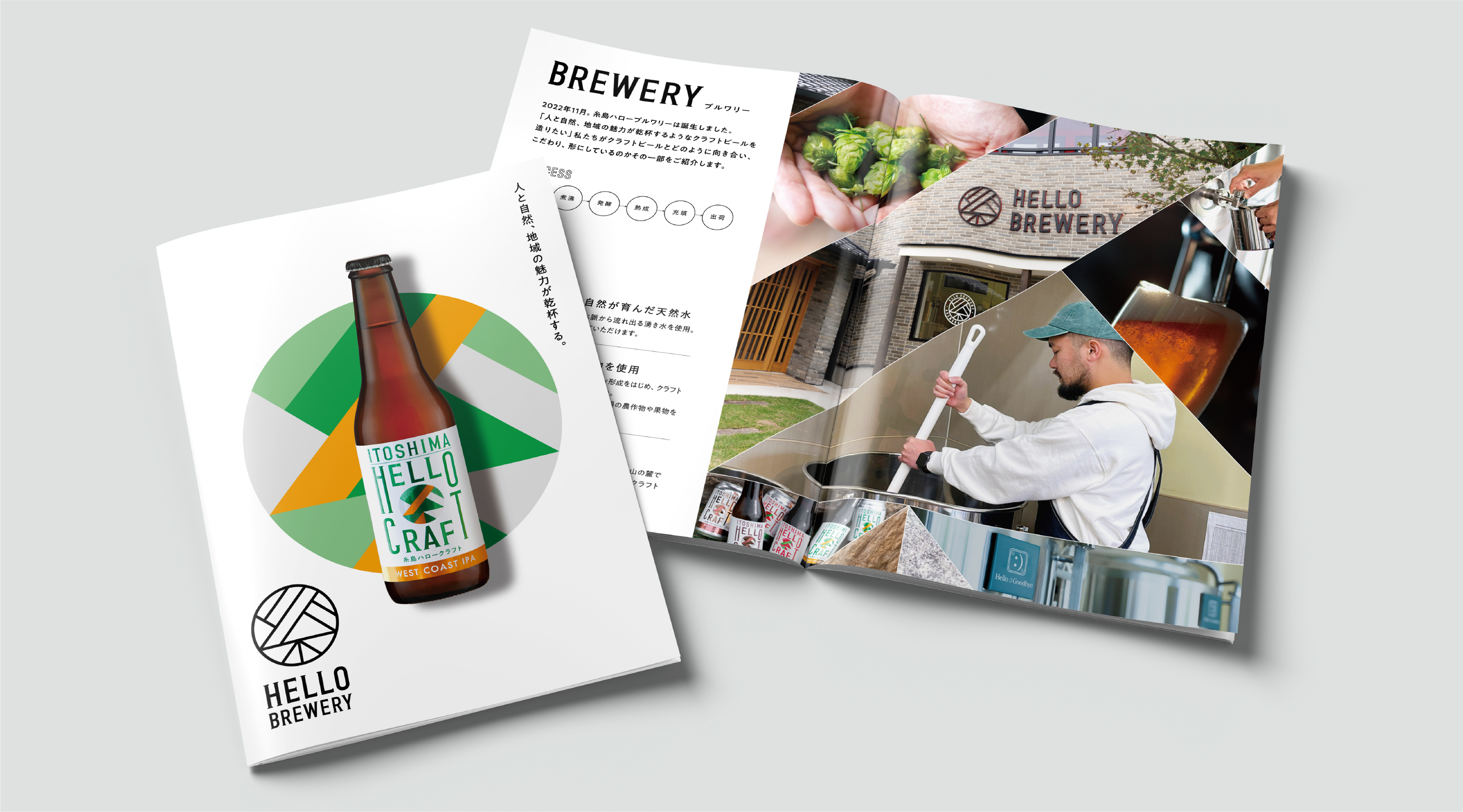 糸島ハローブルワリー（HELLO BREWERY）_パンフレット