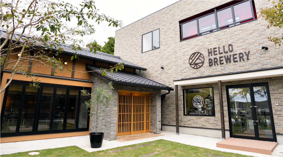 糸島ハローブルワリー（HELLO BREWERY）_施設のサインマーク